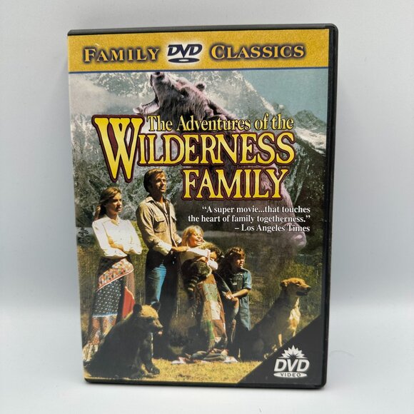 The Adventures Of The Wilderness Family DVD 1975 Robert Logan Family Classics - Picture 1 of 3